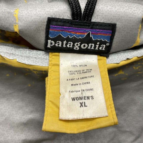 Patagonia Windbreaker Jacket Women's XL Waterproof Outdoor Hike Gorpcore Camping - Picture 7 of 12